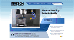 Desktop Screenshot of mytech-cnc.com